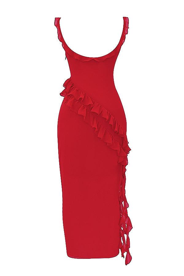 VALENTE® | Maxi Dress with Ruching