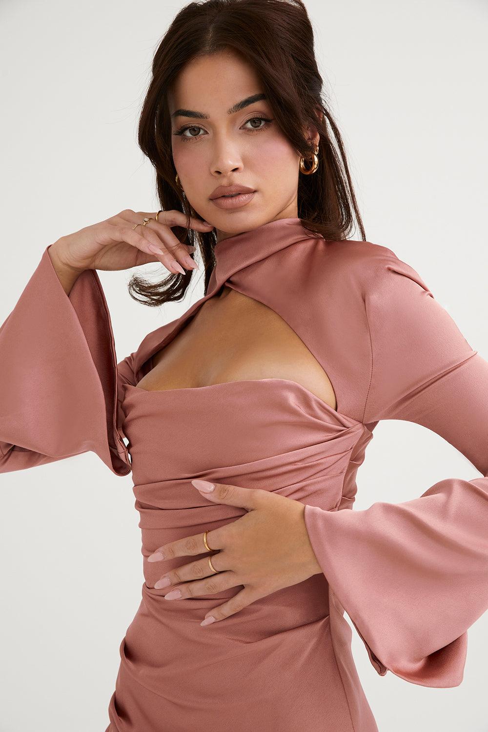 VALENTE® | Draped Corset Dress