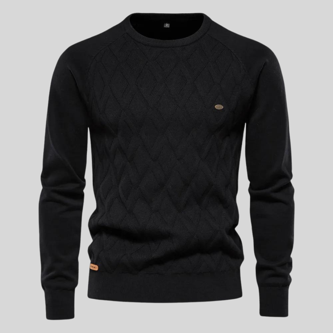 Valente™ | Sweater Met Diamantpatroon