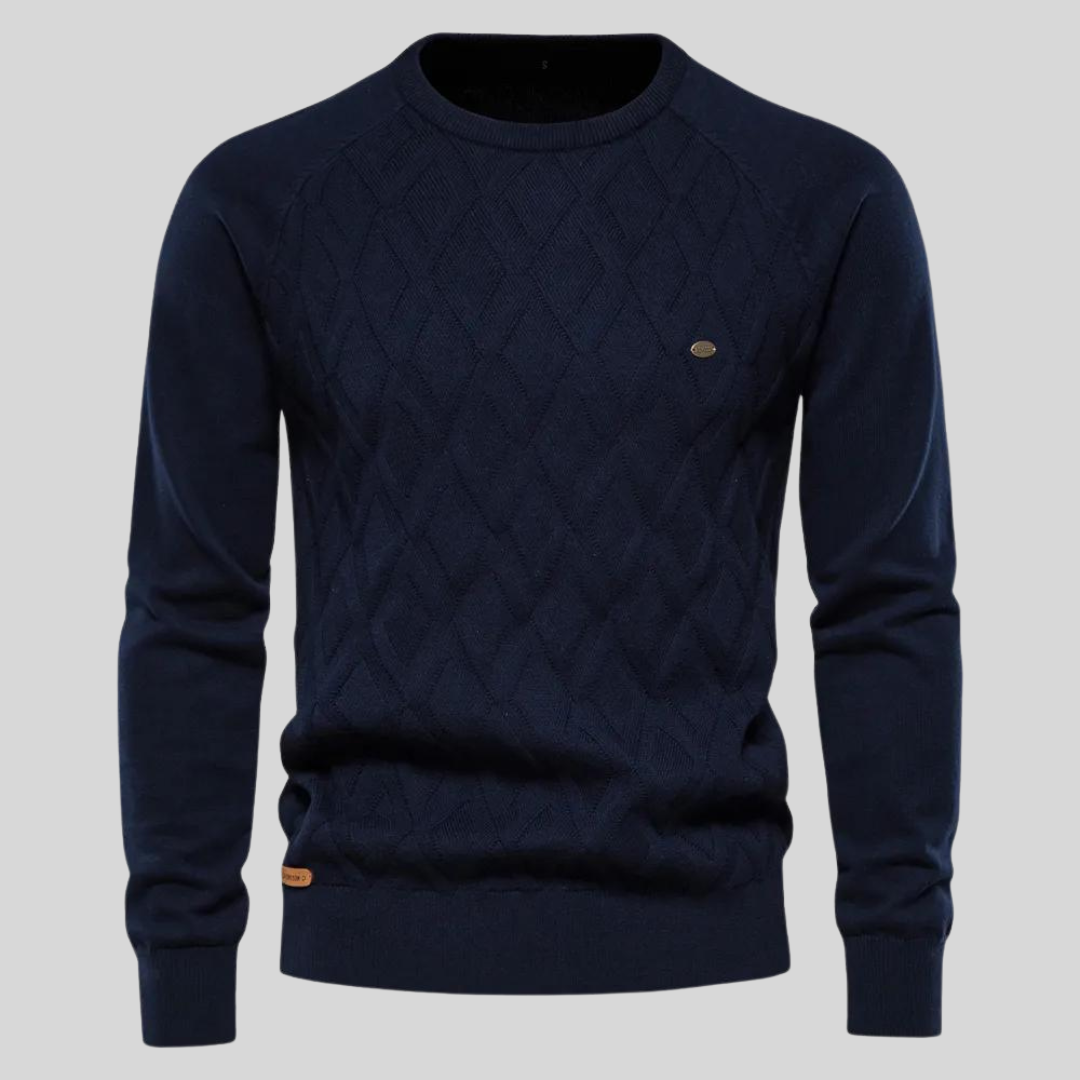 Valente™ | Sweater Met Diamantpatroon