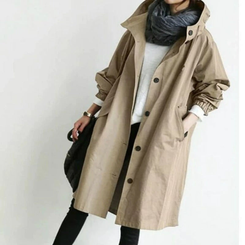 ELENI™ - Elegante en waterafstotende trenchcoat